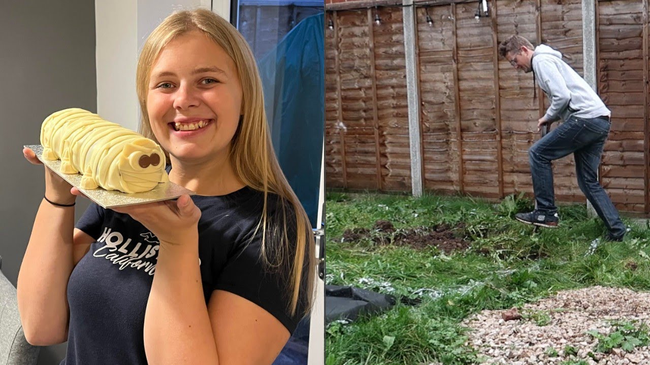 Watch video Starting Work On Our NEW Garden! More Furniture & Colin The Caterpillar! Now Starting Work On Our NEW Garden! More Furniture & Colin The Caterpillar!