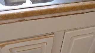 Repairing Damaged MDF Cabinet Doors