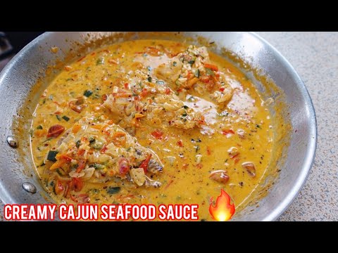 How To Make Creamy Cajun Sauce For Seafood | Meshascorner