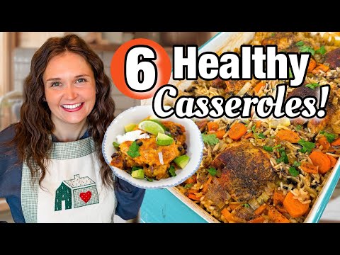 6 EASY Healthy Casserole Dinners | Cheap, High-Protein & Family-Friendly Meals | Julia Pacheco