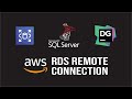 AWS RDS Remote Connection