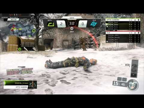 [G3] CWL Stage 1 Week 1 | OpTic Gaming vs Counter Logic Gaming | 1-12-16