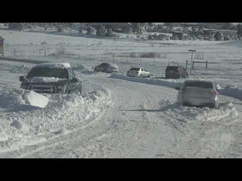03-15-2021 Aurora, CO Insane Blizzard Aftermath/Cars Buried to Roofs/Roof Collapse/30in Accumulation