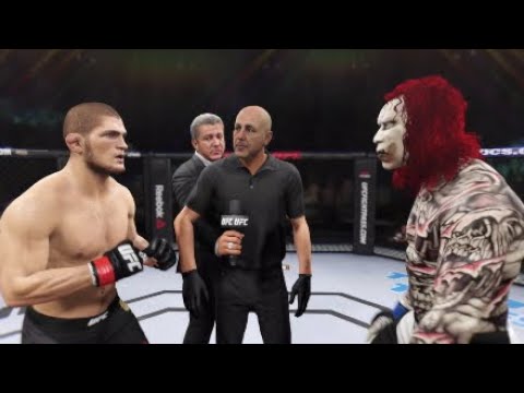 Khabib vs. Evil Hannya - EA Sports UFC 2 - Champion Fight