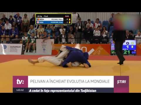 Pelivan a încheiat evoluția la mondiale. A cedat în fața reprezentantului din Tadjikistan