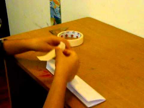 how to make a paper hidden blade part 1