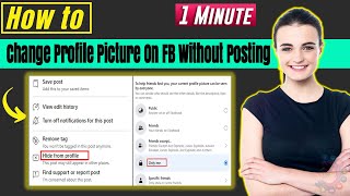 How to change profile picture on fb without posting 2024