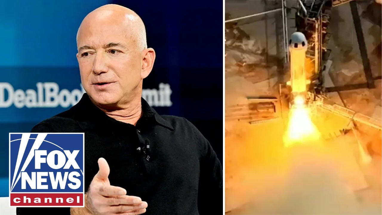 EXCLUSIVE: Jeff Bezos VOWS to go to the moon 'to stay'