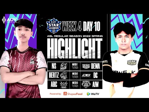 Highlight ASL Regular Season 2022 Spring Week 4 Day 10