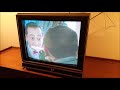 Pee Wee S Big Adventure Trailer On A 1988 RCA TV Set