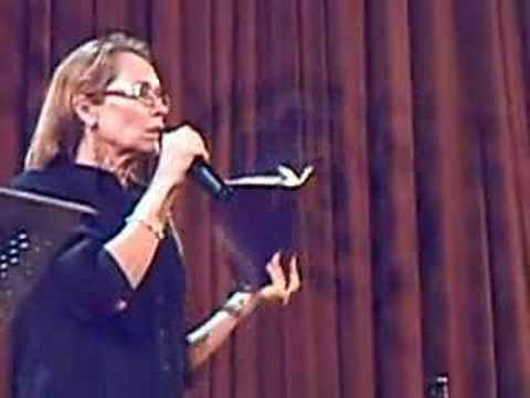 Winnie Banov preaches in Dobrich Bulgaria