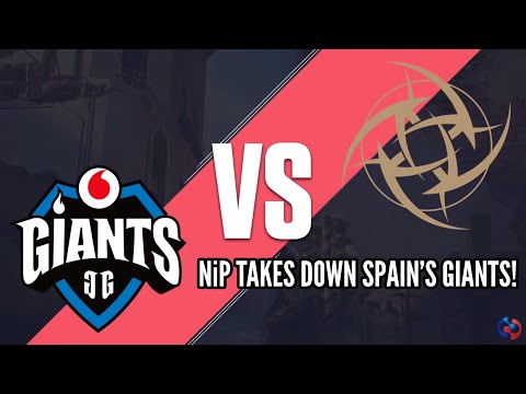 NiP vs Vodafone Giants on Day 1, Match 1, Map 1!