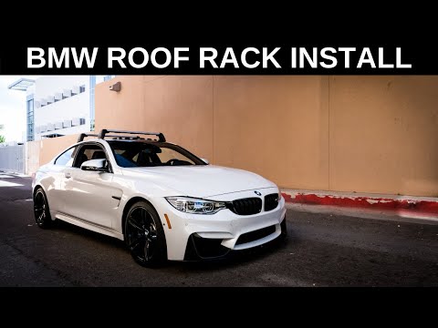 BMW F82 M4 Cross Bar / Roof Rack Install | F80 F82 F30 F32