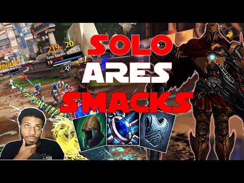 This Ares build SHREDS MID GAME In the solo lane