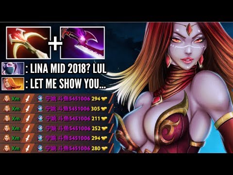 EPIC SHIT LINA MID IS BACK Crazy Damage vs Rampage TB Insane Late Game Battle by Xm WTF Dota 2