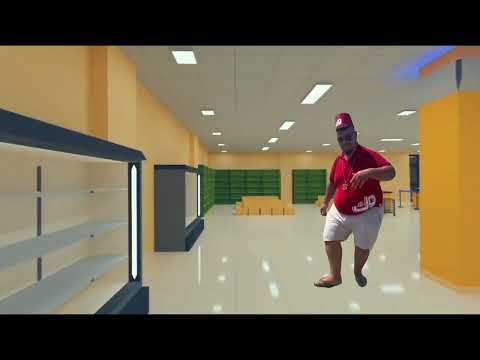 that one guy and skibidi dop yes dance at the supermarket