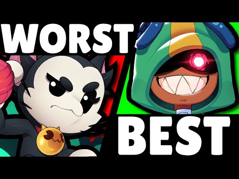 Ranking Every Brawler R from Worst to Best in the Competitive Meta