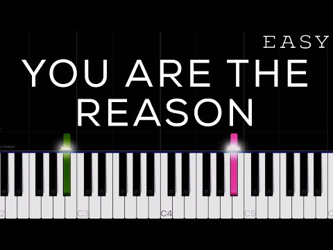 Calum Scott - You Are The Reason | EASY Piano Tutorial