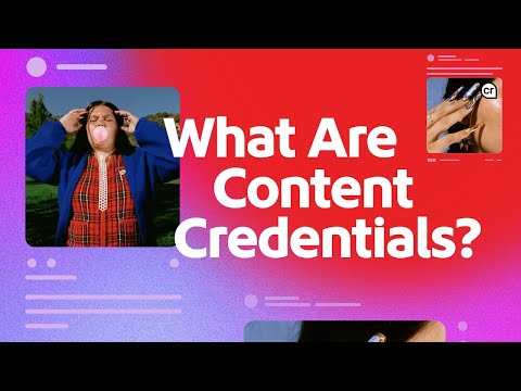 What are Content Credentials || Content Authenticity | Adobe