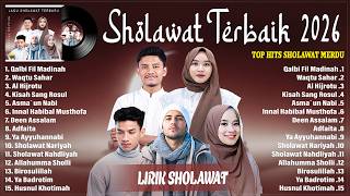 Download lagu SHOLAWAT TERBARU 2026 (LIRIK) MAHER ZAIN, ADZANDO DAVEMA, MUHAJIR LAMKARUNA, FITRIANA & AI KHODIJAH mp3