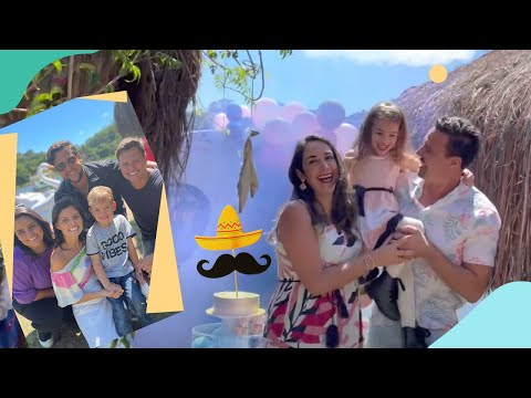 AVENTURAS COM PIETRO EM chá revelação do Juanito