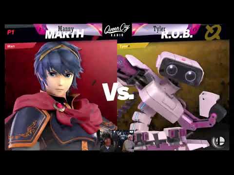 QCR April 2023 Solos WR2 - Tyler (R.O.B.) vs Manny (Marth)