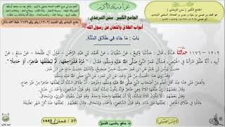 صورة شرح الجامع الكبير سنن الترمذي : باب ماجاء في طلاق السنة - الحديث 1202 || ماهر ياسين الفحل