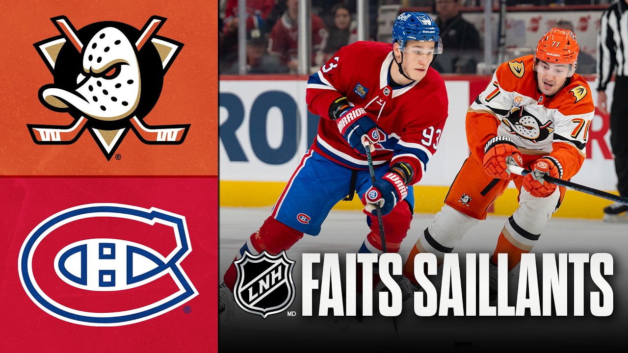 Ducks vs Canadiens | 15/03/26 | Faits saillants