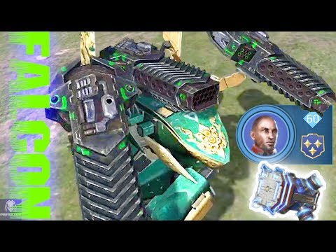 Offensive Falcon Shotgun - Fangs Out Killer With Pilot Skill Power - Ups | War Robots