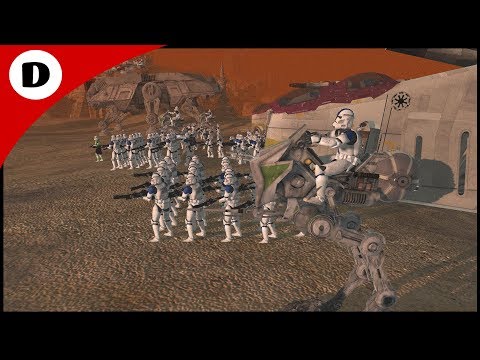 FIERY CLONE LANDING ON GEONOSIS - Star Wars: Rico's Brigade S2:E3