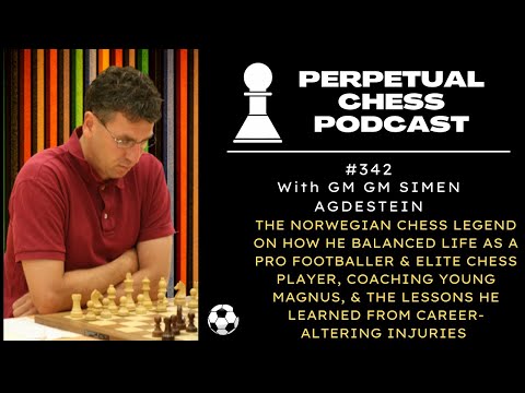 Chess Legend GM Simen Agdestein Reflects on Coaching Young Magnus & Life as a Football/Chess Pro