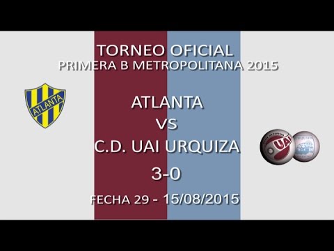 Resumen Atlanta 3 - UAI Urquiza 0
