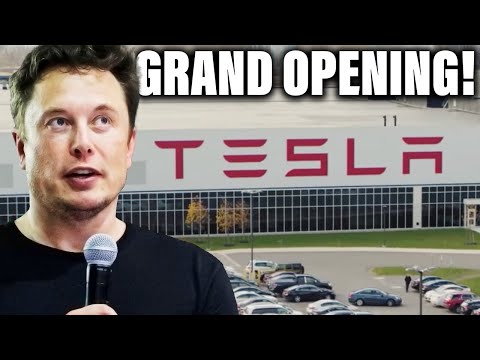 Elon Musk ANNOUNCED Tesla Giga Texas Grans OPENING PARTY 2022