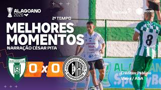 MUR X ASA 2° TEMPO NARRADO: MELHORES MOMENTOS | SEMIFINAL #CampeonatoAlagoano2026 | TV PAJUÇARA