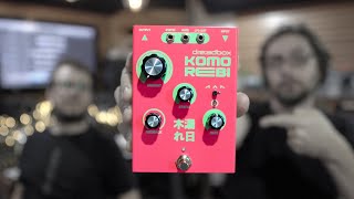Video thumbnail for Dreadbox KOMOREBI - the coolest Flanger EVER?? by TheSuperFunAwesomeHappyTimePedalShow