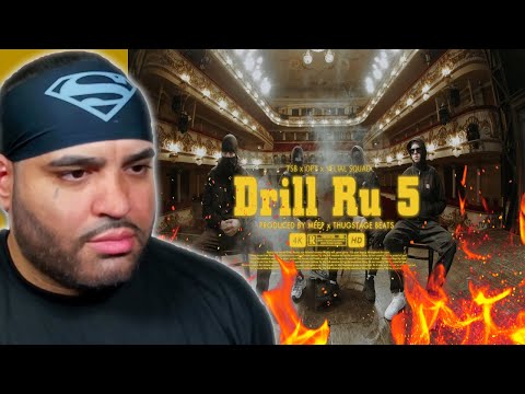 AMERICAN REACTS | TSB x OPT - DRILL RU 5 ft. VELIAL SQUAD x MEEP (Official Video)