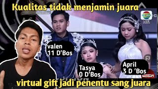 Download lagu  Semua peserta terdiam ||Virtual gift jadi penentu sang juara. #valenda7 #da7indosiar  mp3