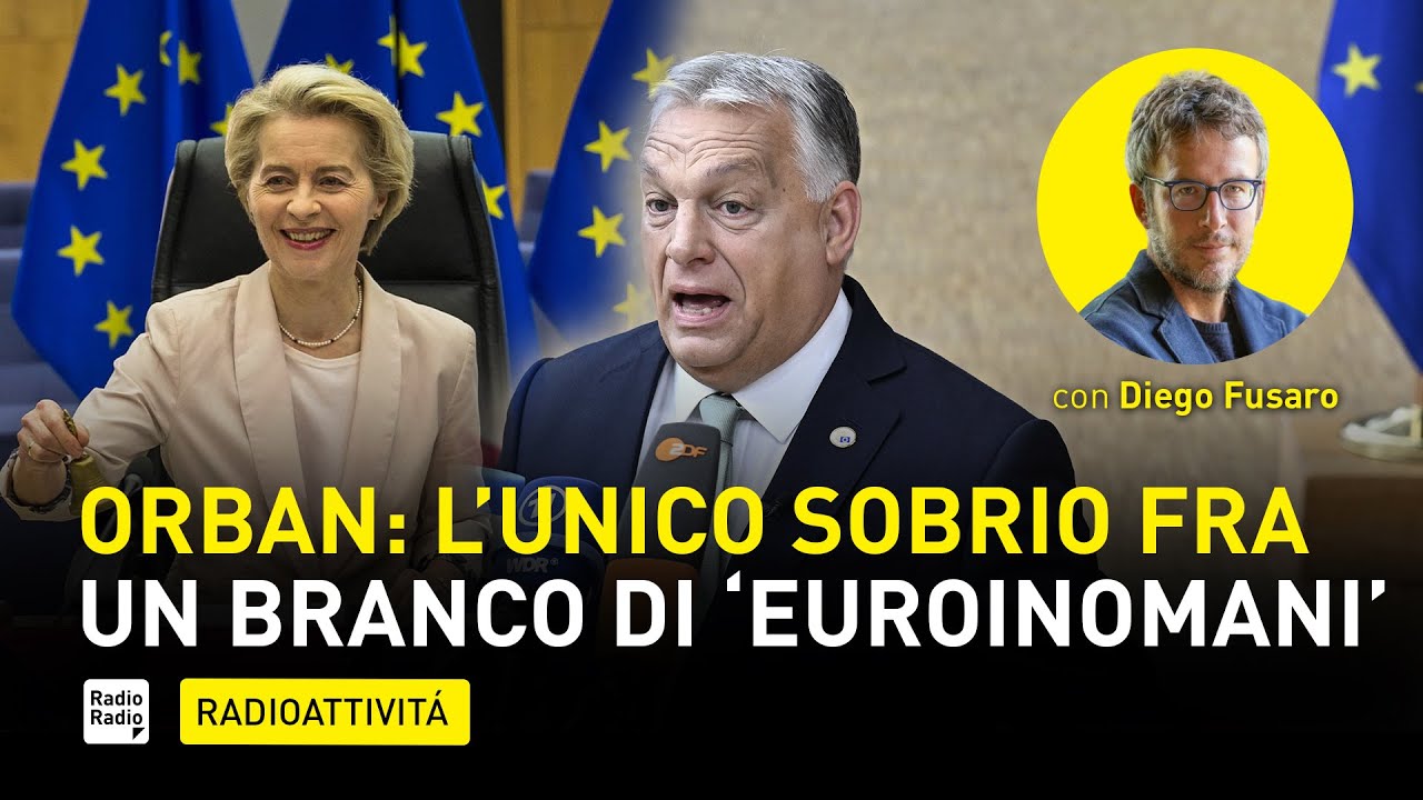 Orban ha detto solo la verità: dando retta a Bruxelles, il destino dell'Europa è uno soltanto
