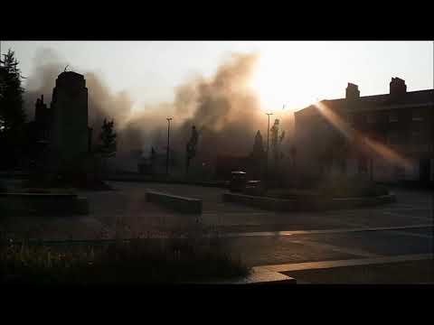 Wakefield Council | Rishworth St car park demolition - slow motion