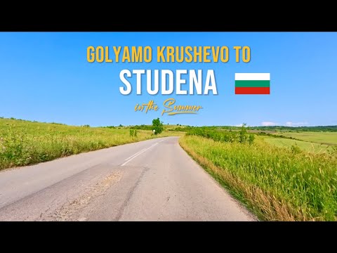 Driving in Bulgaria 🇧🇬 from Golyamo Krushevo to Studena | Scenic Countryside & Mountain Roads 2025