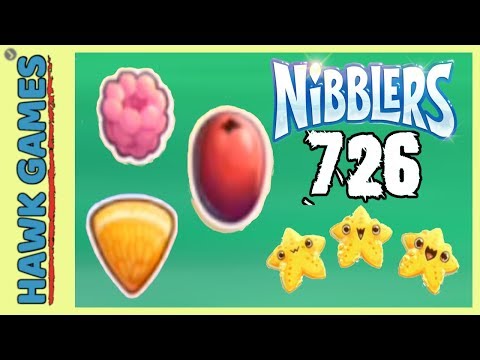 Fruit Nibblers Level 726 - 3 Stars Walkthrough, No Boosters
