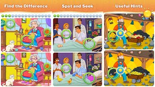 Differences - Find & Spot It levels 1-15