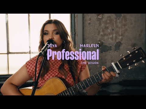 Joya Marleen - Professional (Live Session)