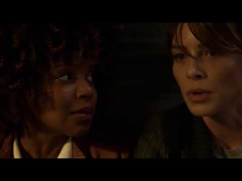 Lucifer 5x01 Michael's entry as Lucifer | Michael saves Chloe | Chloe kisses Michael |