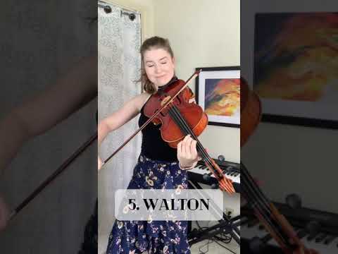 Top 7 Viola Concertos - Part 2! #shorts