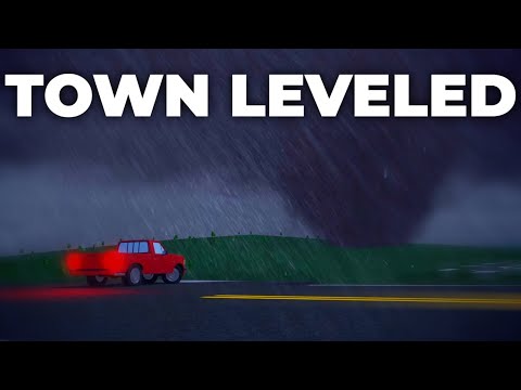 Tornado LEVELS Town! | SCR7 | Roblox