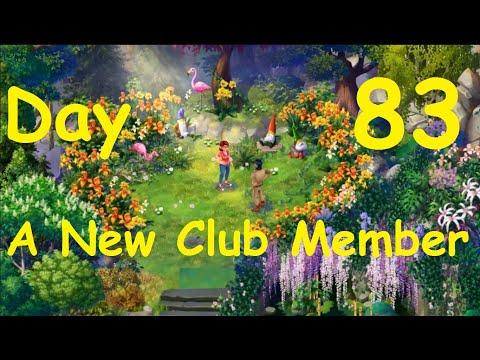 Lily's Garden Day 83 Complete Story - A New Club Member