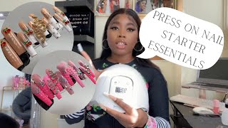 My Press on Nail Starter Must Haves | What You Need to Make a Basic Set of Gel Press on Nails