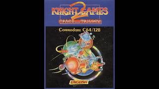 Commodore 64 Tape Loader English Software Knight Games 2   Space Trilogy 1987