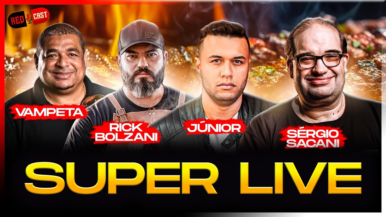 SUPERLIVE:SACANI, VAMPETA, RICK E JÚNIOR!
